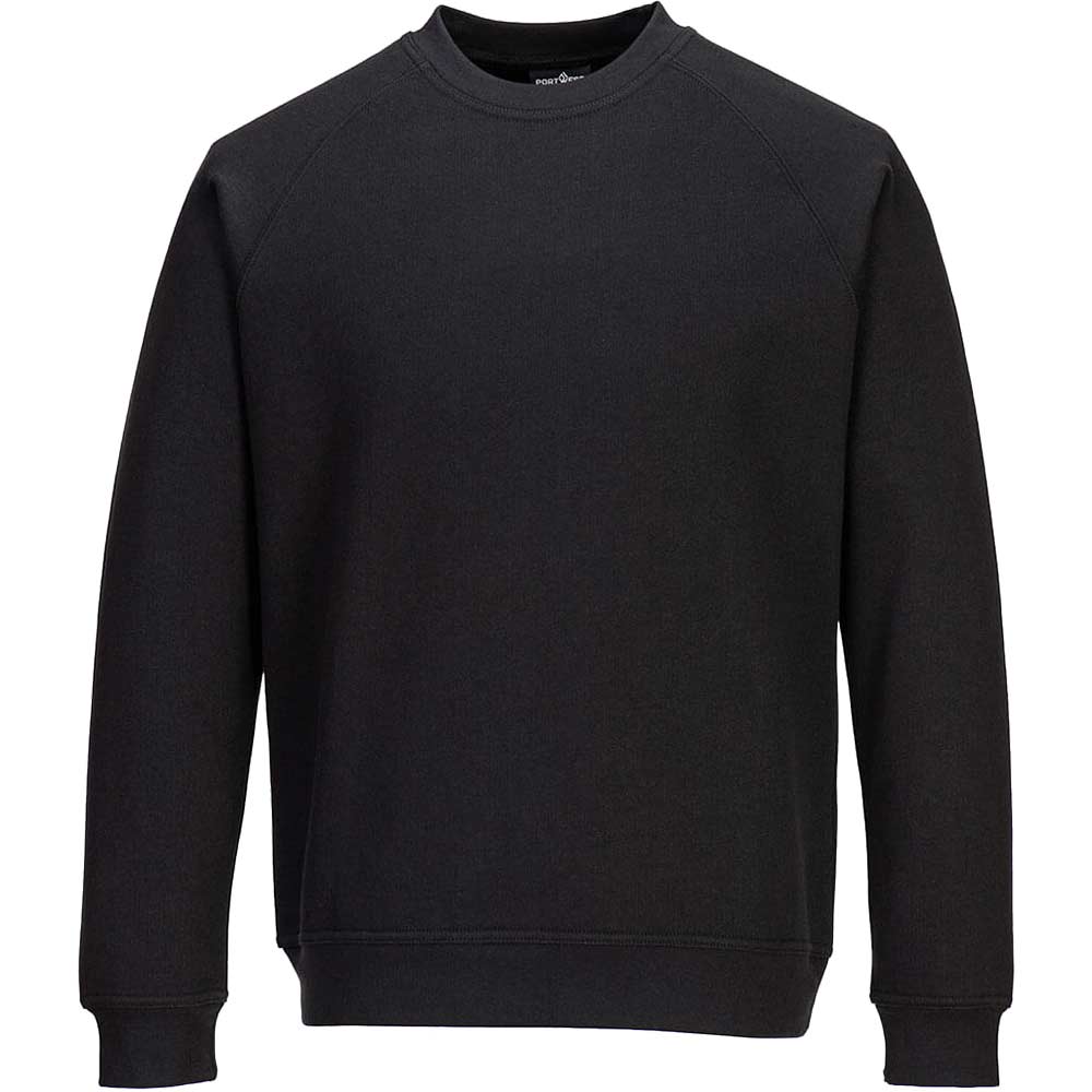 Portwest Womens Sweatshirt Black XL