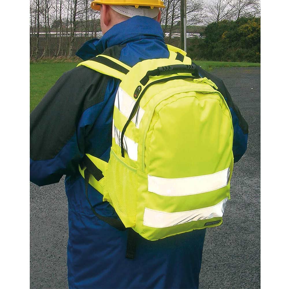 Portwest Hi Vis Rucksack Yellow