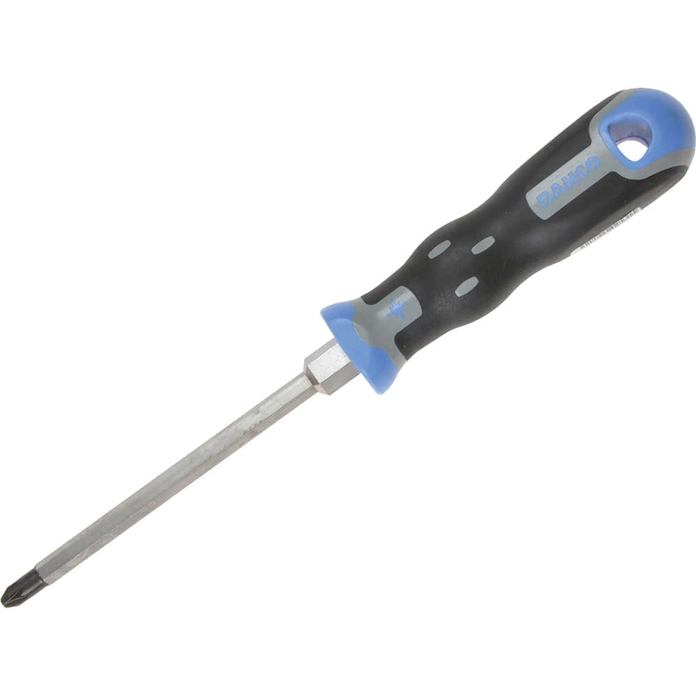 Bahco Tekno+ Hexagon Shank Pozi Screwdriver PZ2 125mm