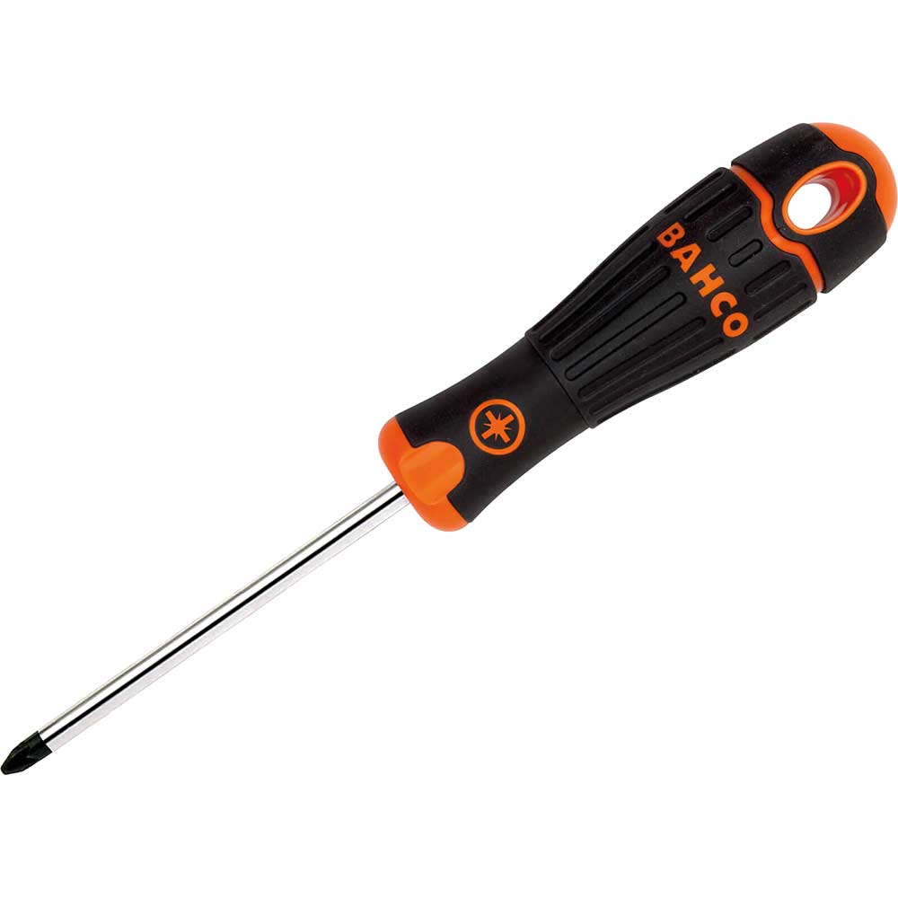 Image of Bahco COFIT Pozi Screwdriver PZ0 75mm