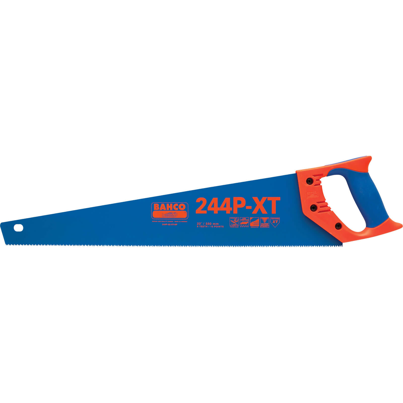 Image of Bahco Blue XT Hand Saw 22" / 550mm 9tpi