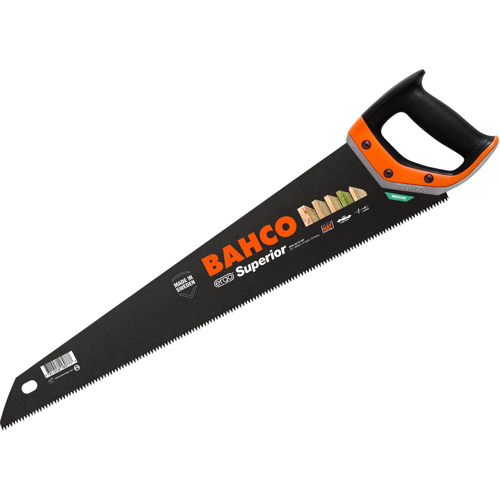 Image of Bahco 2600XT Superior Hand Saw 22" / 550mm 9tpi