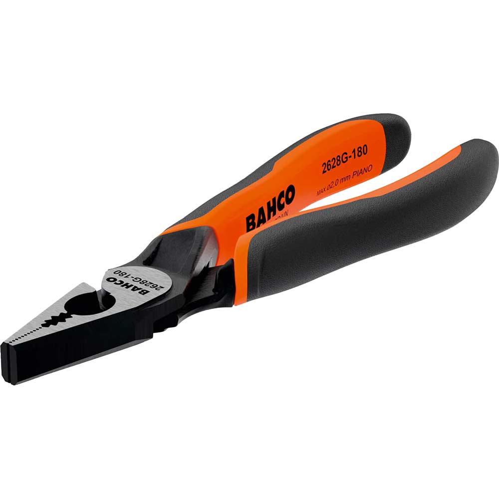 Image of Bahco 2628G Combination Pliers Ergo Handles 180mm