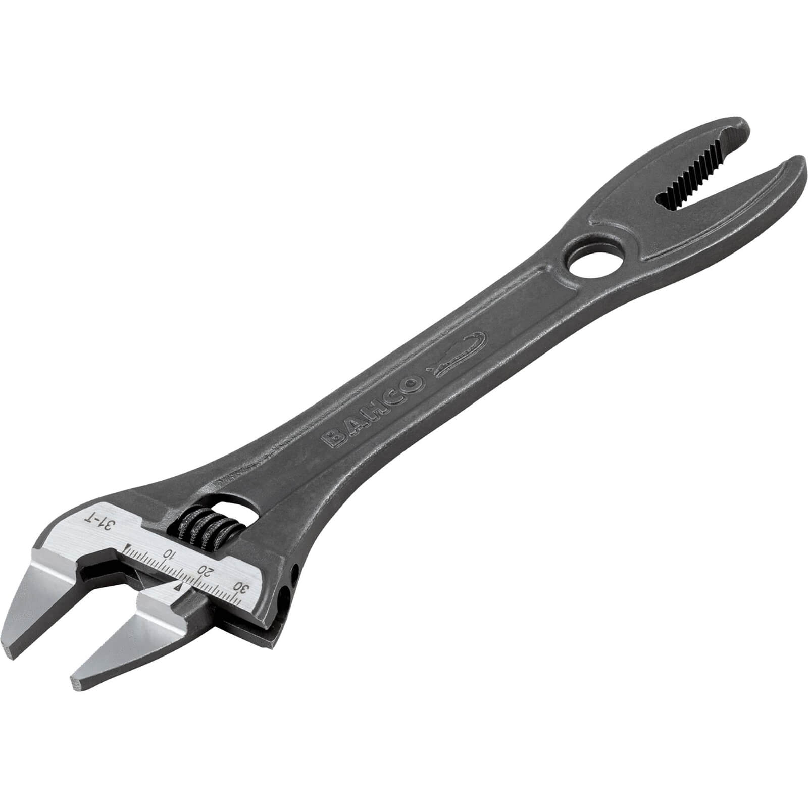 Image of Bahco 31-T Thin Jaw Adjustable Spanner and Pipe Jaws 200mm