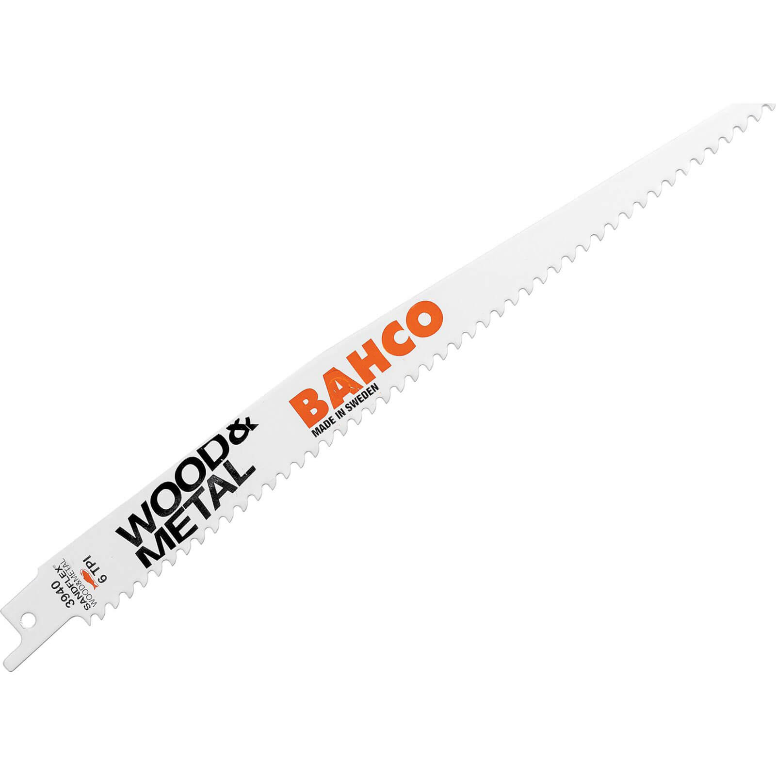 Image of Bahco Bi Metal Reciprocating Sabre Saw Blades for Wood and Metal 228mm Pack of 5