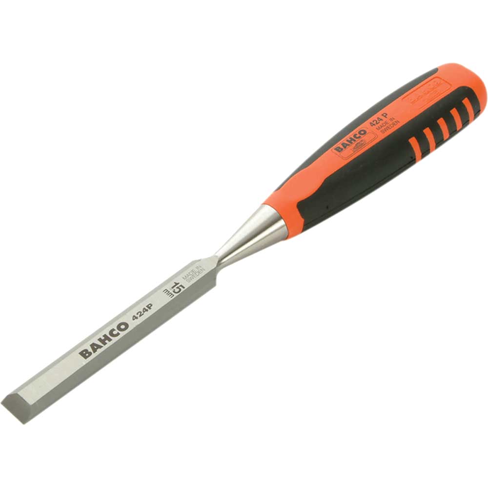 Image of Bahco 424 Professional Bevel Edge Wood Chisel 15mm