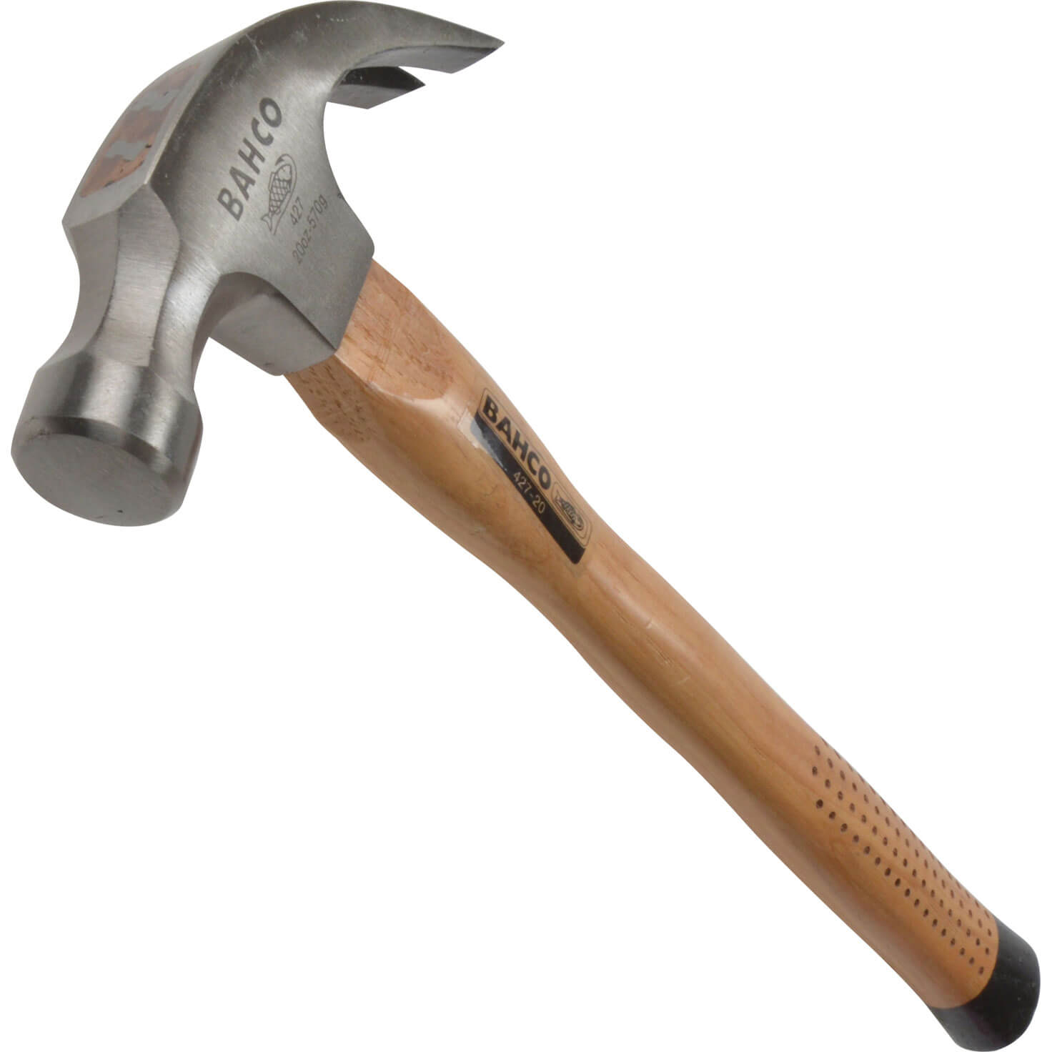 Image of Bahco Claw Hammer Hickory Handle 570g