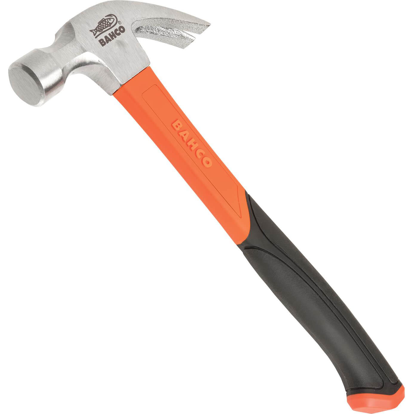 Image of Bahco 428 Curved Fibreglass Claw Hammer 450g