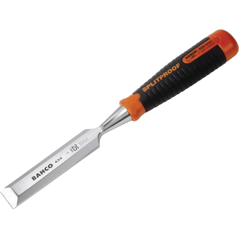 Image of Bahco 434 Bevel Edge Wood Chisel 6mm