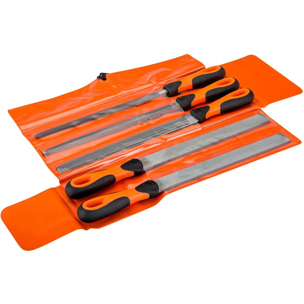 Image of Bahco 5 Piece Ergo Engineers File Set 10"