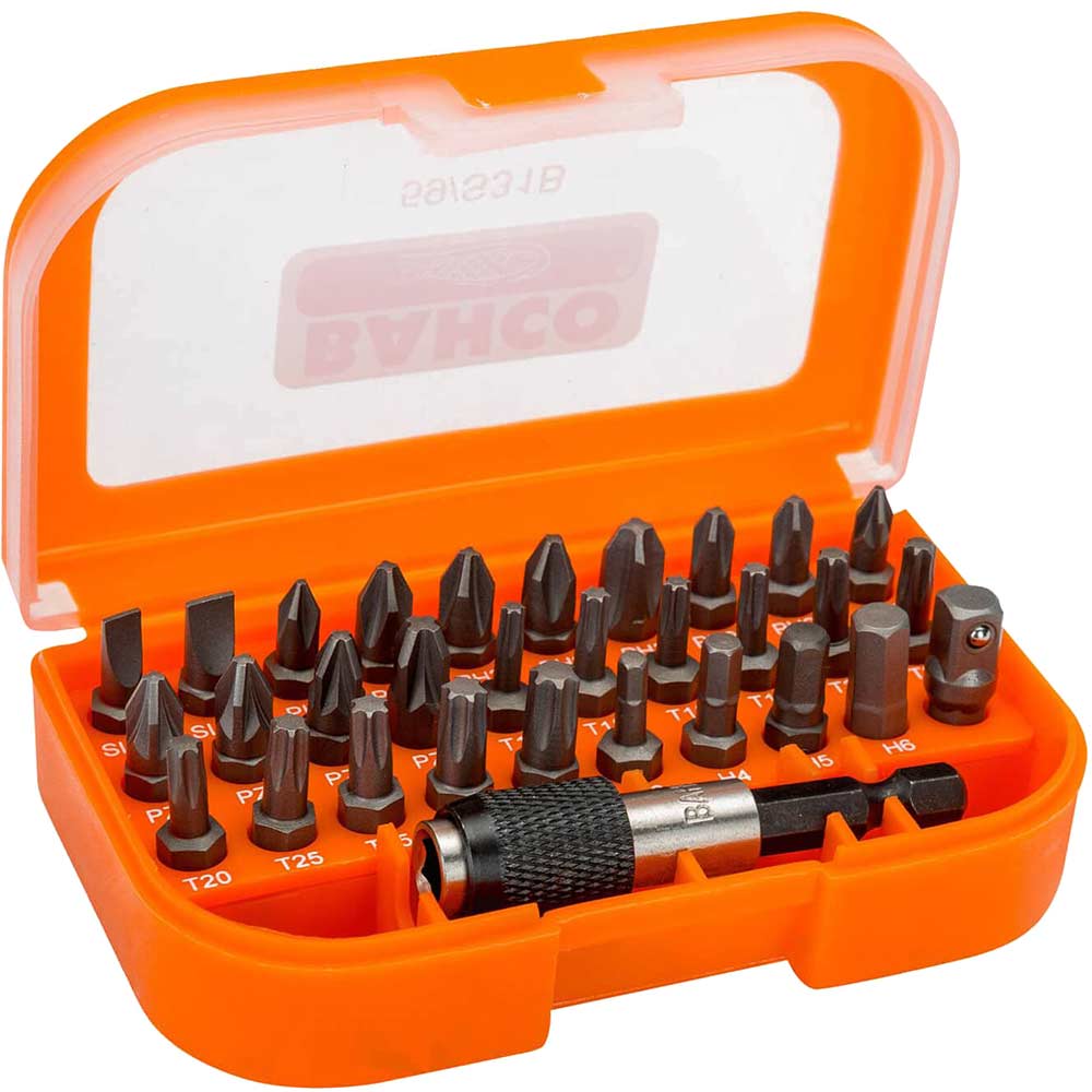 Image of Bahco 31 Piece Screwdriver Bit Set