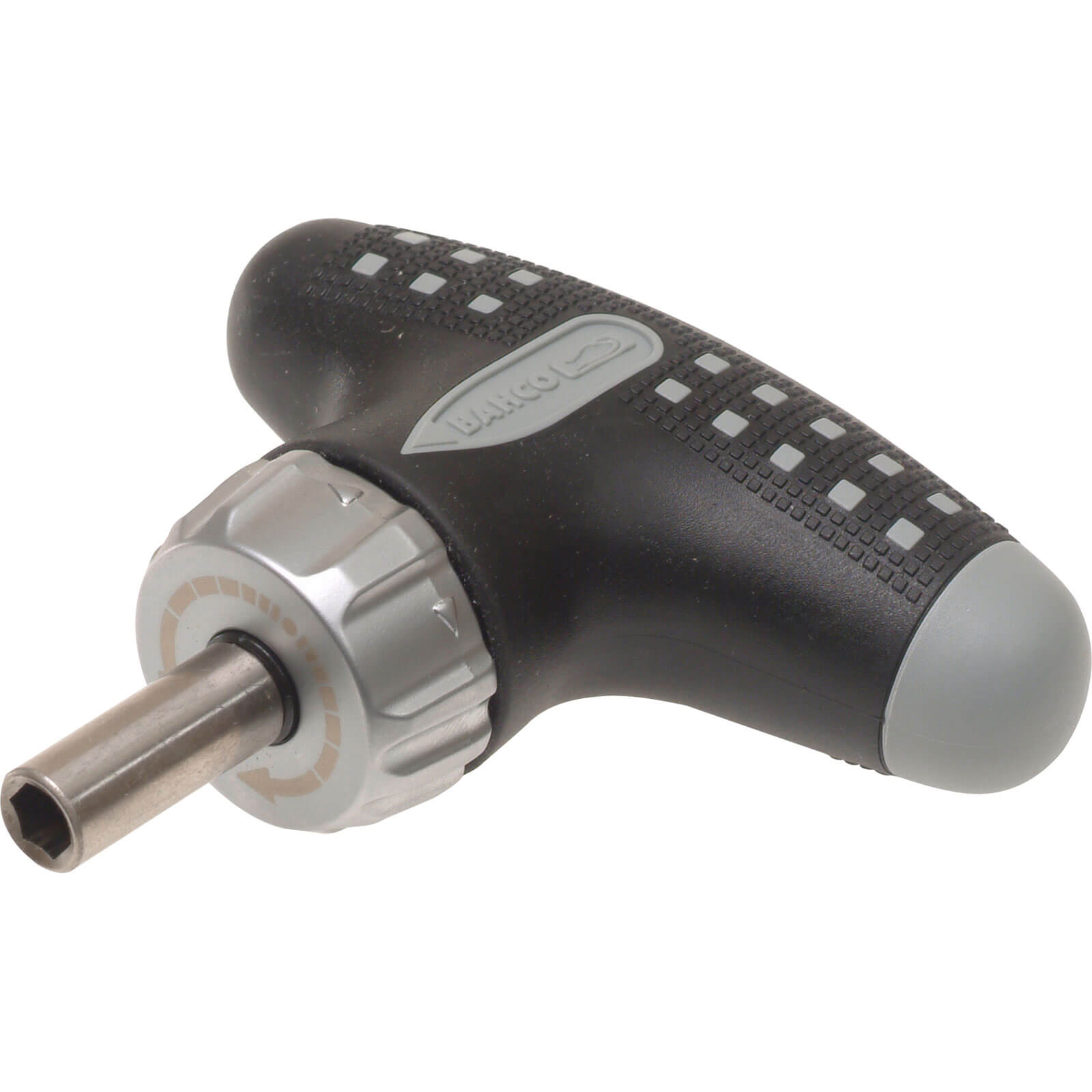 Image of Bahco Stubby Ratchet T Handle Screwdriver