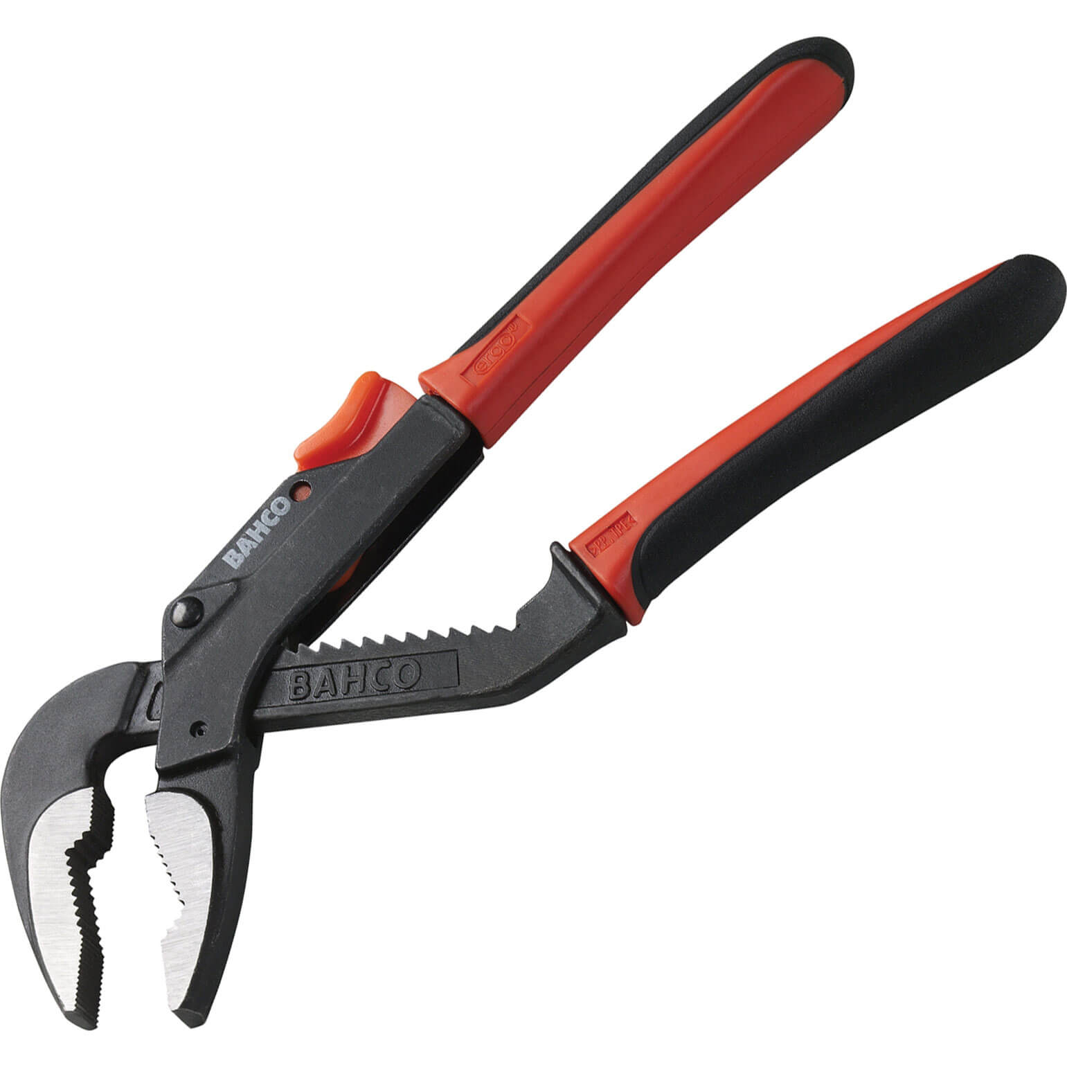 Image of Bahco 8231 Wide Jaw Slip Joint Pliers Ergo Handle 200mm