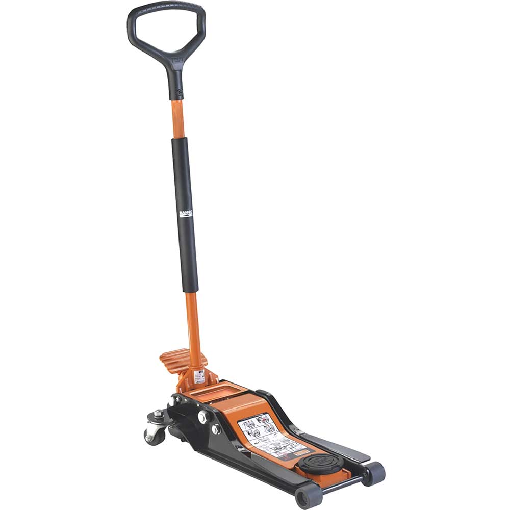 Image of Bahco Low Entry Trolley Jack 2 Tonne