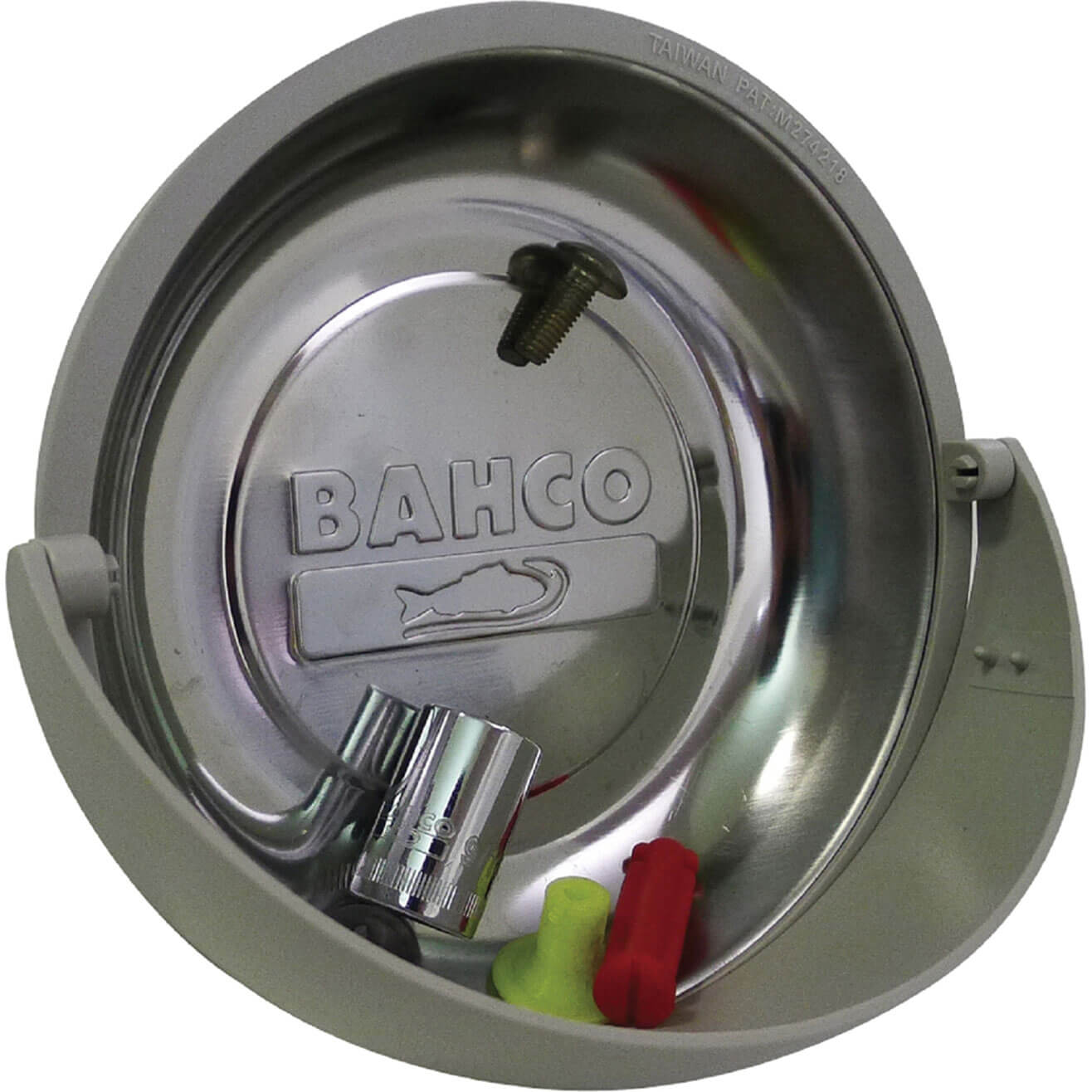 Image of Bahco Stainless Steel Magnetic Circular Parts Tray