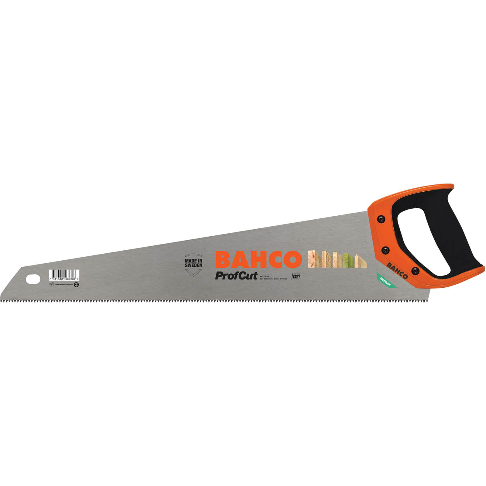 Image of Bahco ProfCut Hand Saw 22" / 550mm 7tpi