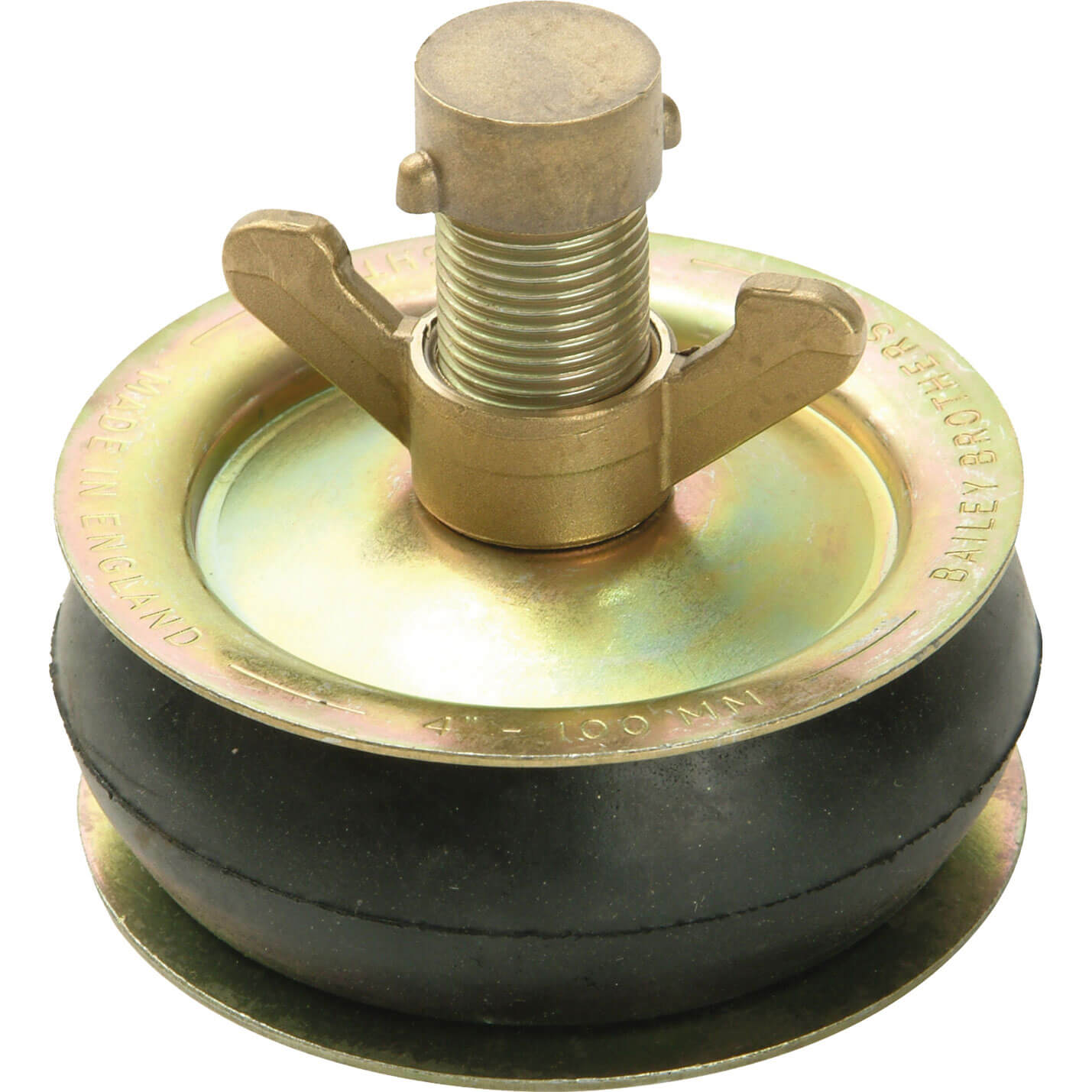 Image of Bailey Drain Test Plug Brass Cap 200mm