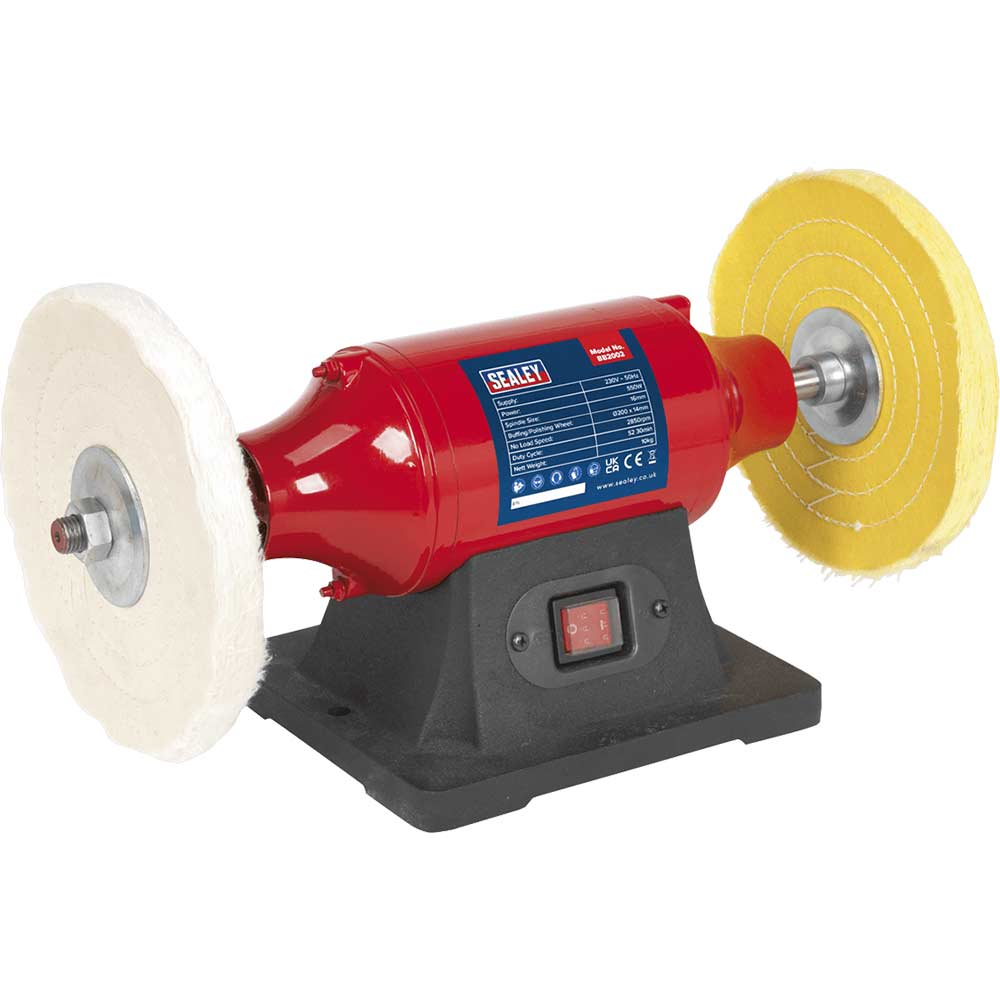 Sealey BB2002 Bench Buffer and Polisher 240v