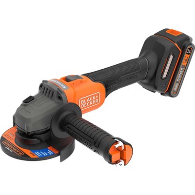 Black and Decker BCG6L8 18v Cordless Brushless Angle Grinder 115mm Black and Decker BCG6L8 18v Cordless Brushless Angle Grinder 115mm