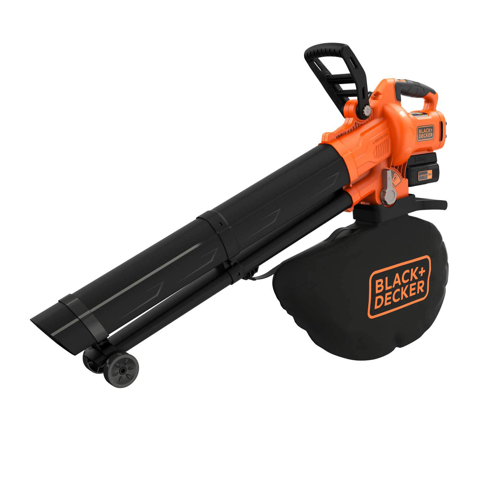 Black and Decker BCBLV36 36v Cordless Garden Vacuum and Leaf Blower 1 x 2ah Li-ion Charger