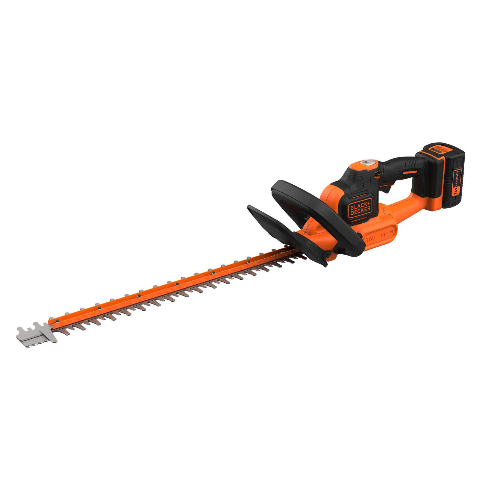 Image of Black and Decker BCHTS3620 36v Cordless Hedge Trimmer 550mm 1 x 2ah Li-ion Charger
