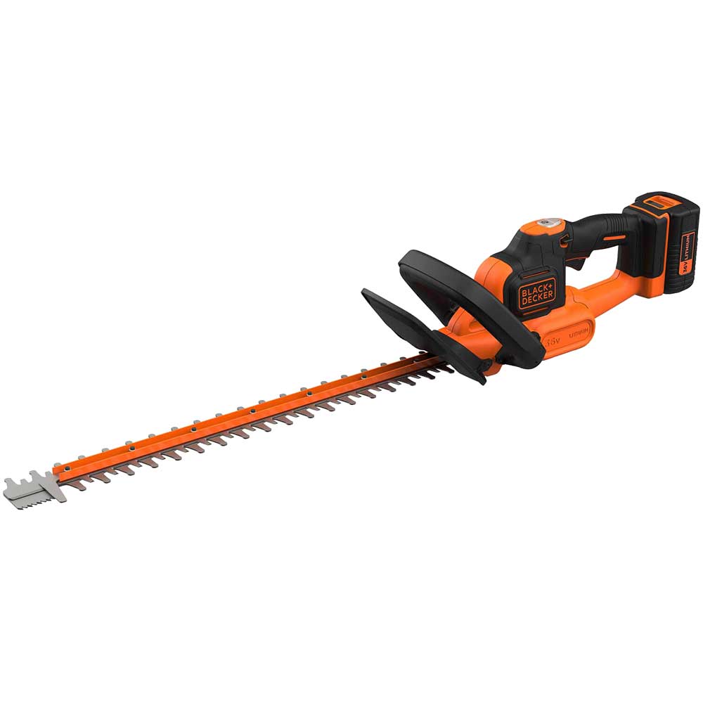 black & decker cordless hedge trimmer