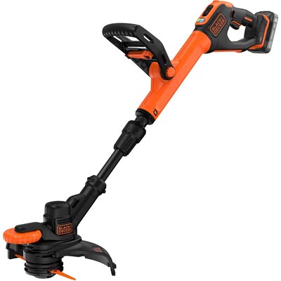 Black and Decker BCSTR918 18v Cordless Resin Blade Telescopic Grass Trimmer and Edger 280mm