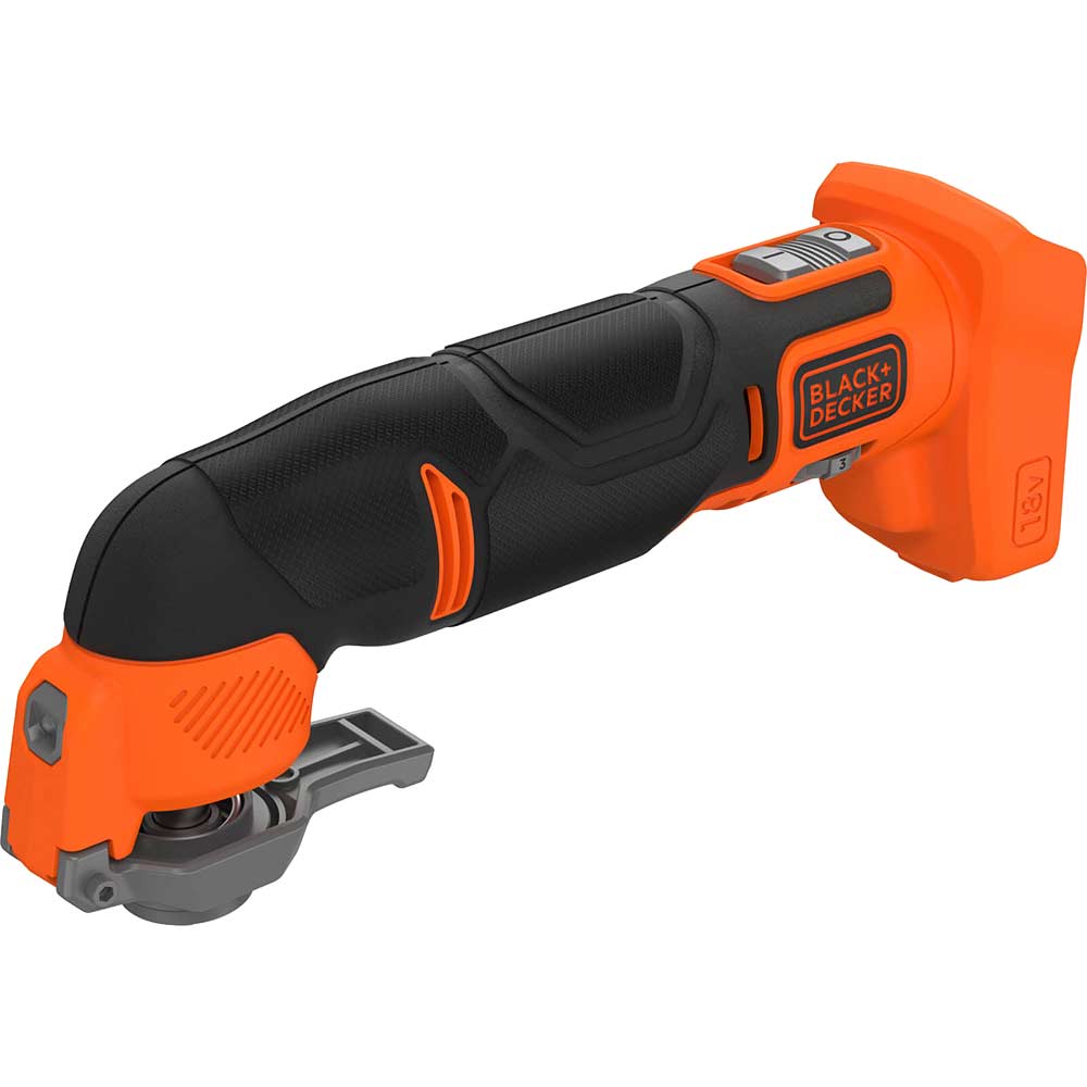 Black and Decker BDCOS18 18v Cordless OIS Oscillating Multi Tool No Batteries No Battery Charger No Case with Accessories