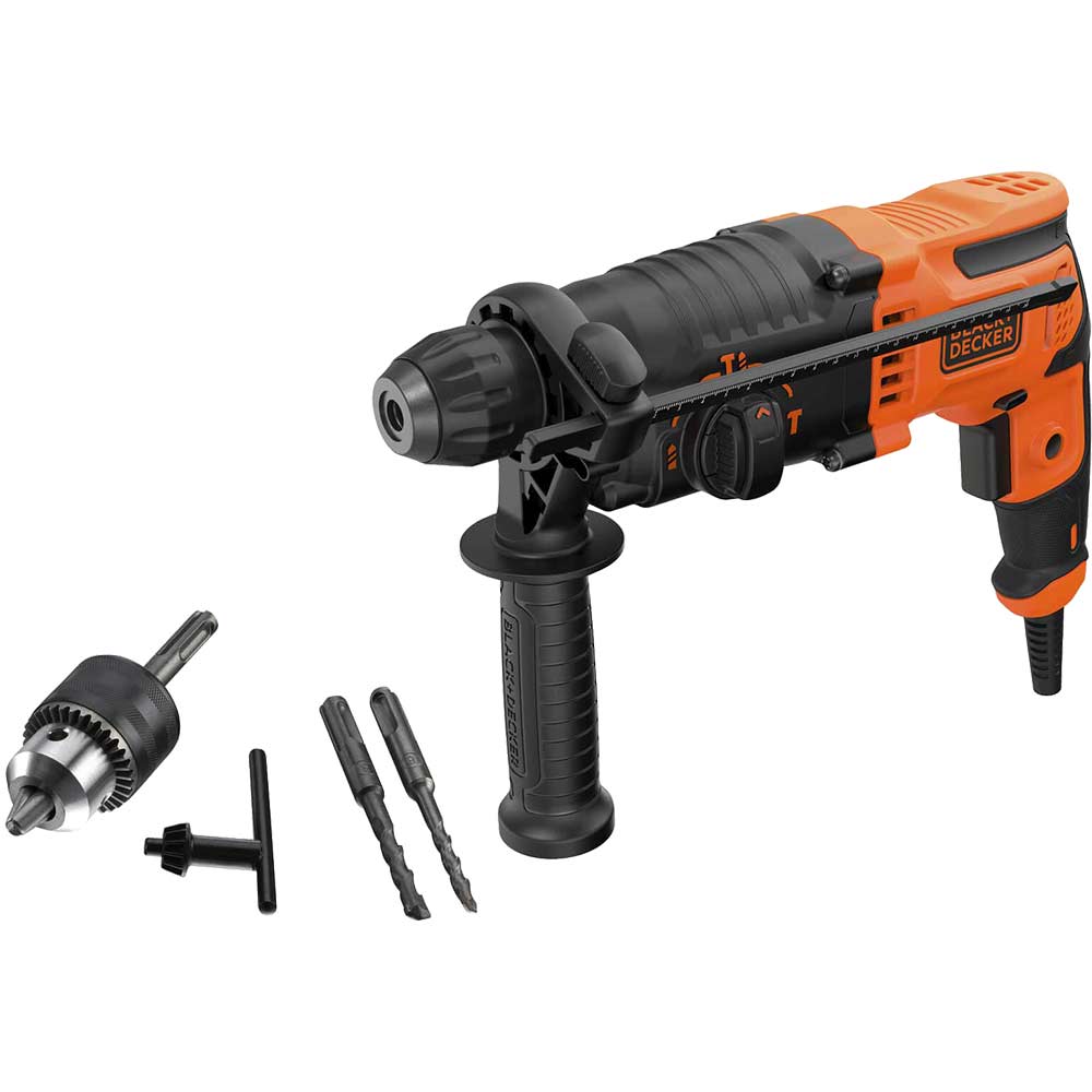 Image of Black and Decker BEHS01 SDS Plus Rotary Hammer Drill 240v