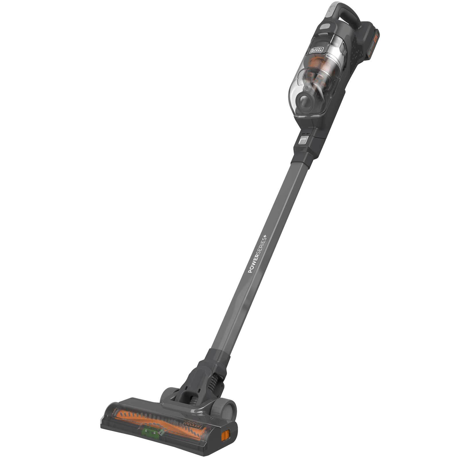 Image of Black and Decker BHFEA18D1 18v Cordless Powerseries Stick Vacuum Cleaner 1 x 2ah Li-ion Charger No Case