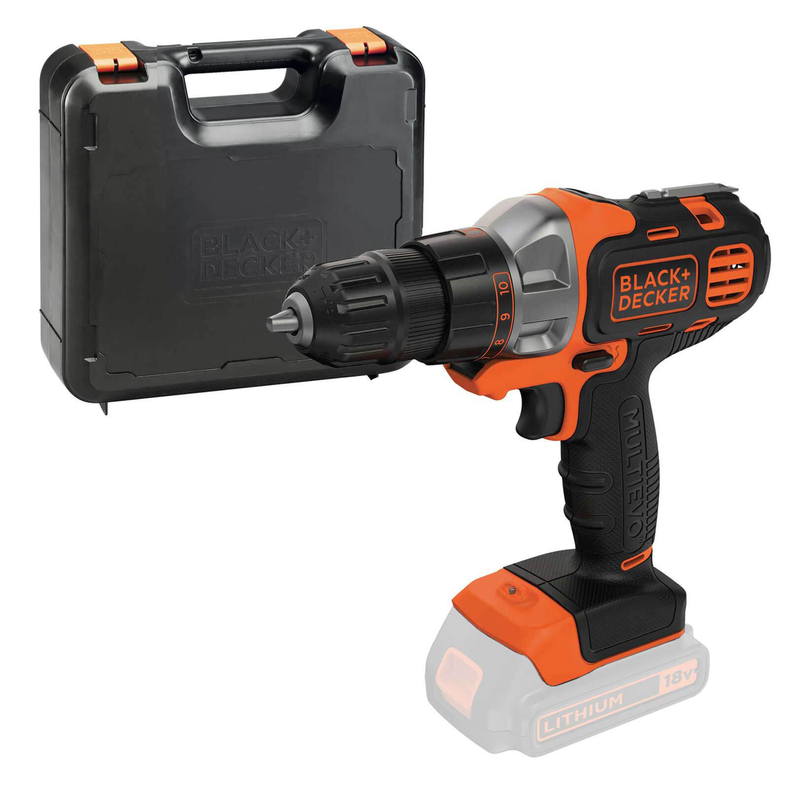 Image of Black and Decker MT218K MULTiEVO 18v Cordless Multi Tool No Batteries No Charger Case