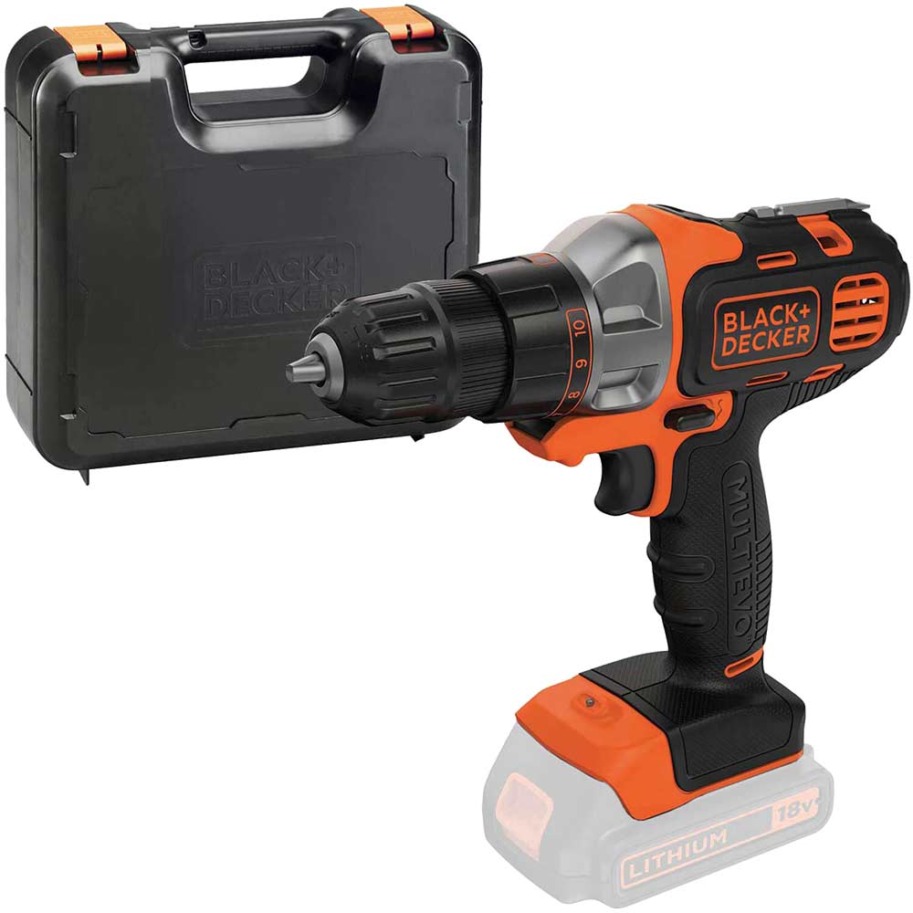 Image of Black and Decker MT218K MULTiEVO 18v Cordless Multi Tool No Batteries No Charger Case