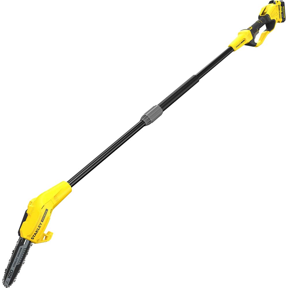Stanley Fatmax V20 SFMCPS620 18v Cordless Pole Saw 200mm 1 x 4ah Li-ion Battery Charger