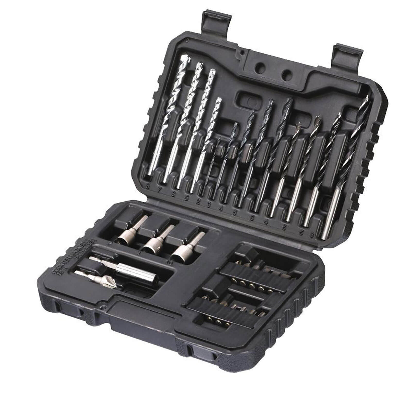 Image of Black and Decker A7216 32 Piece Drill, Nut Driver and Screwdriver Bit Set
