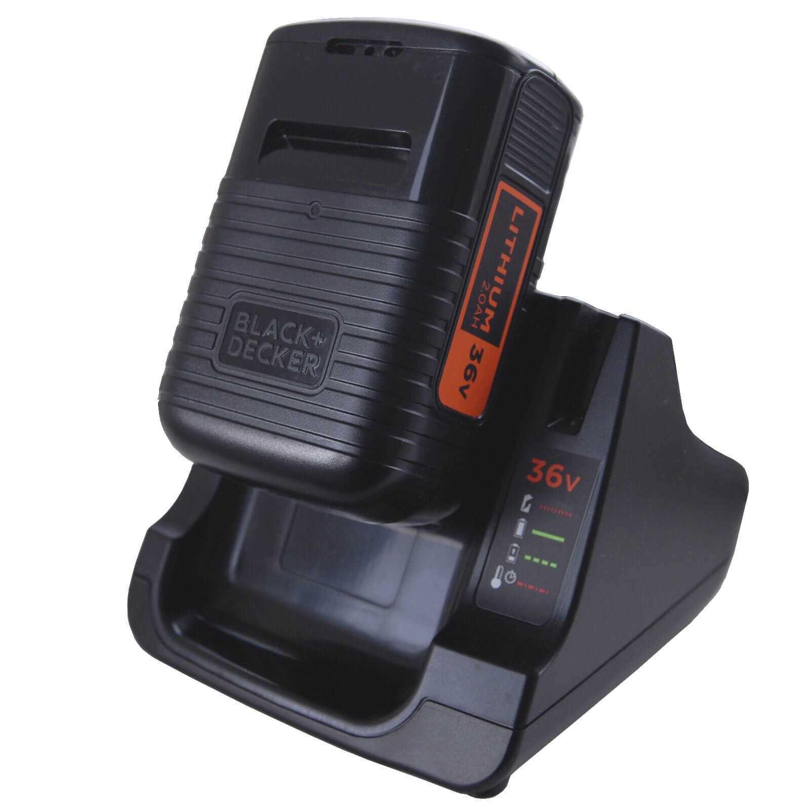Black and Decker BDC2A36 36v Cordless Battery Charger and Battery 2ah