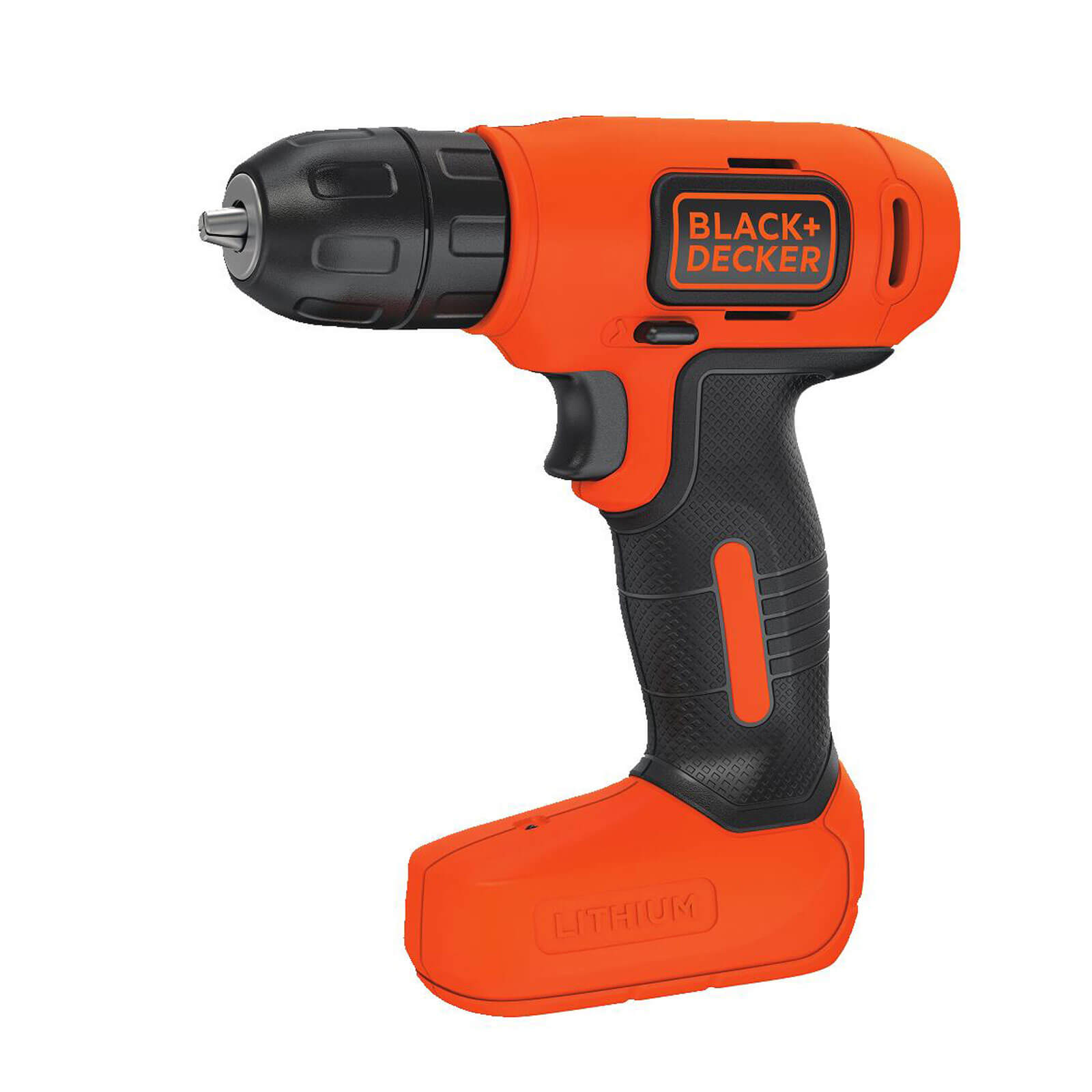 Image of Black and Decker BDCD8 7.2v Cordless Drill Driver 1 x 1.5ah Integrated Li-ion Charger No Case