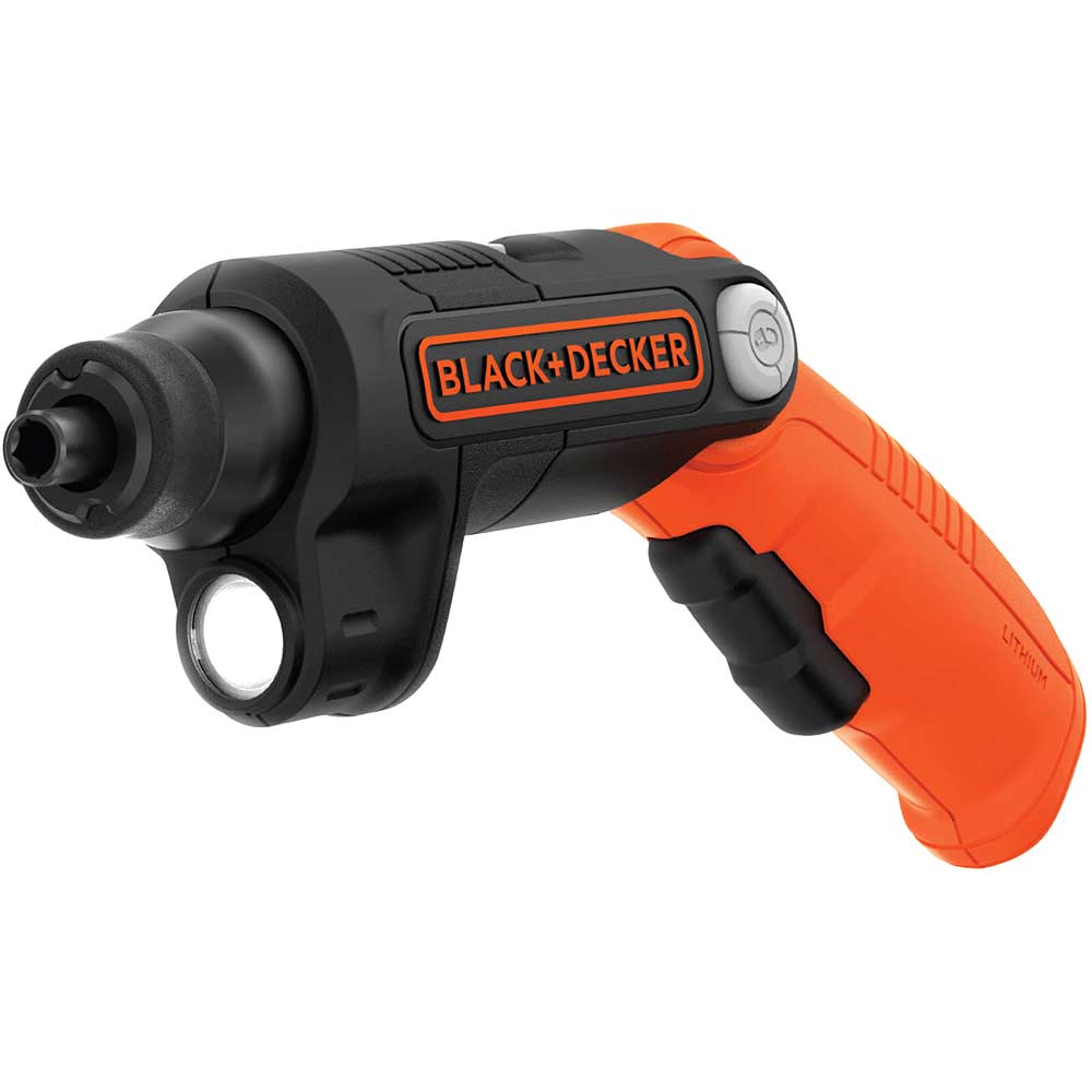 Black and Decker BDCSFL20C 3.6v Cordless Pivot Screwdriver 1 x 1.5ah Integrated Li-ion Charger No Case