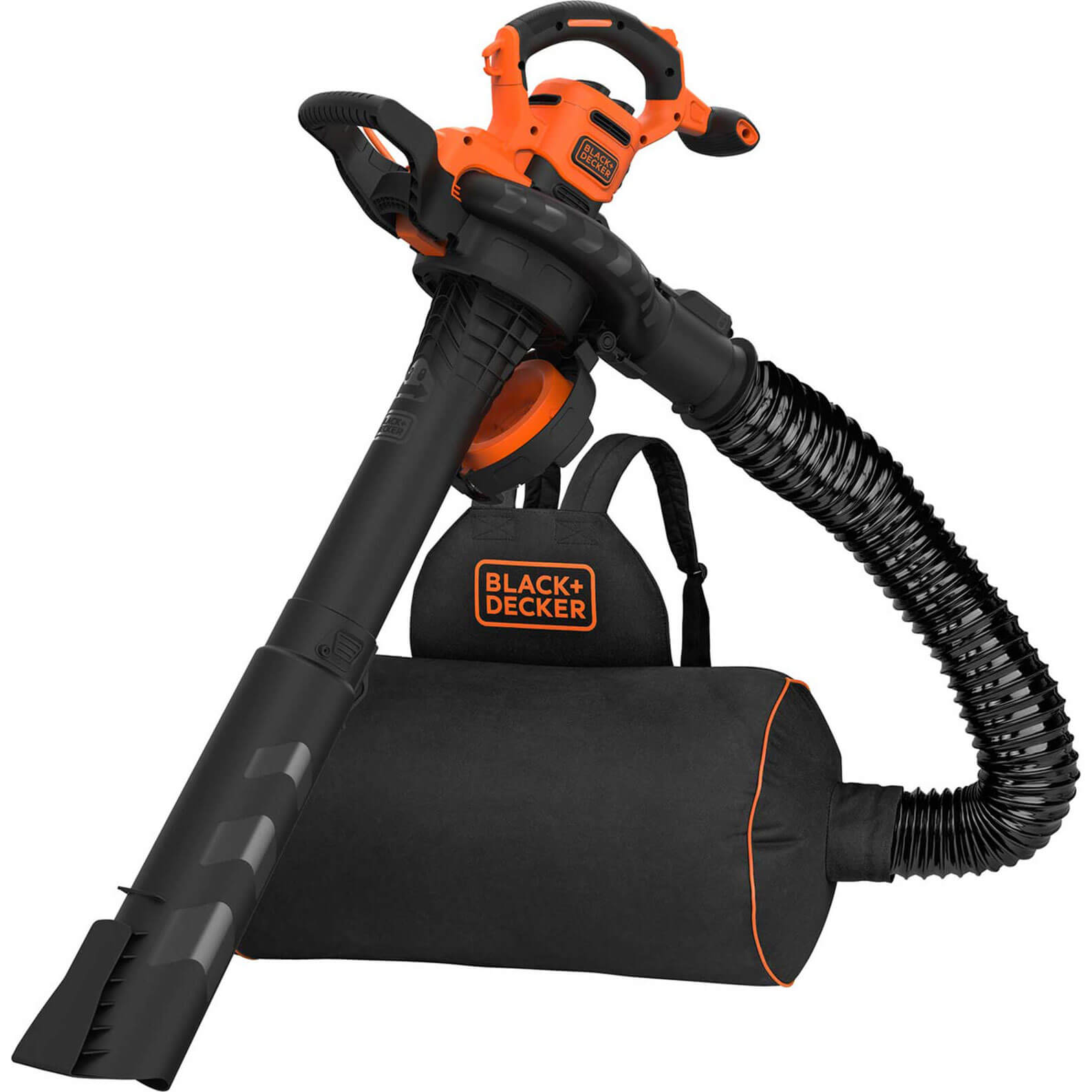 Image of Black & Decker leaf blower with safety guard