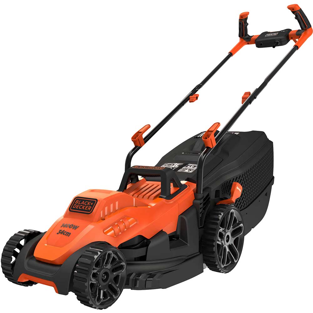Black and Decker BEMW461BH Rotary Lawnmower 340mm 240v