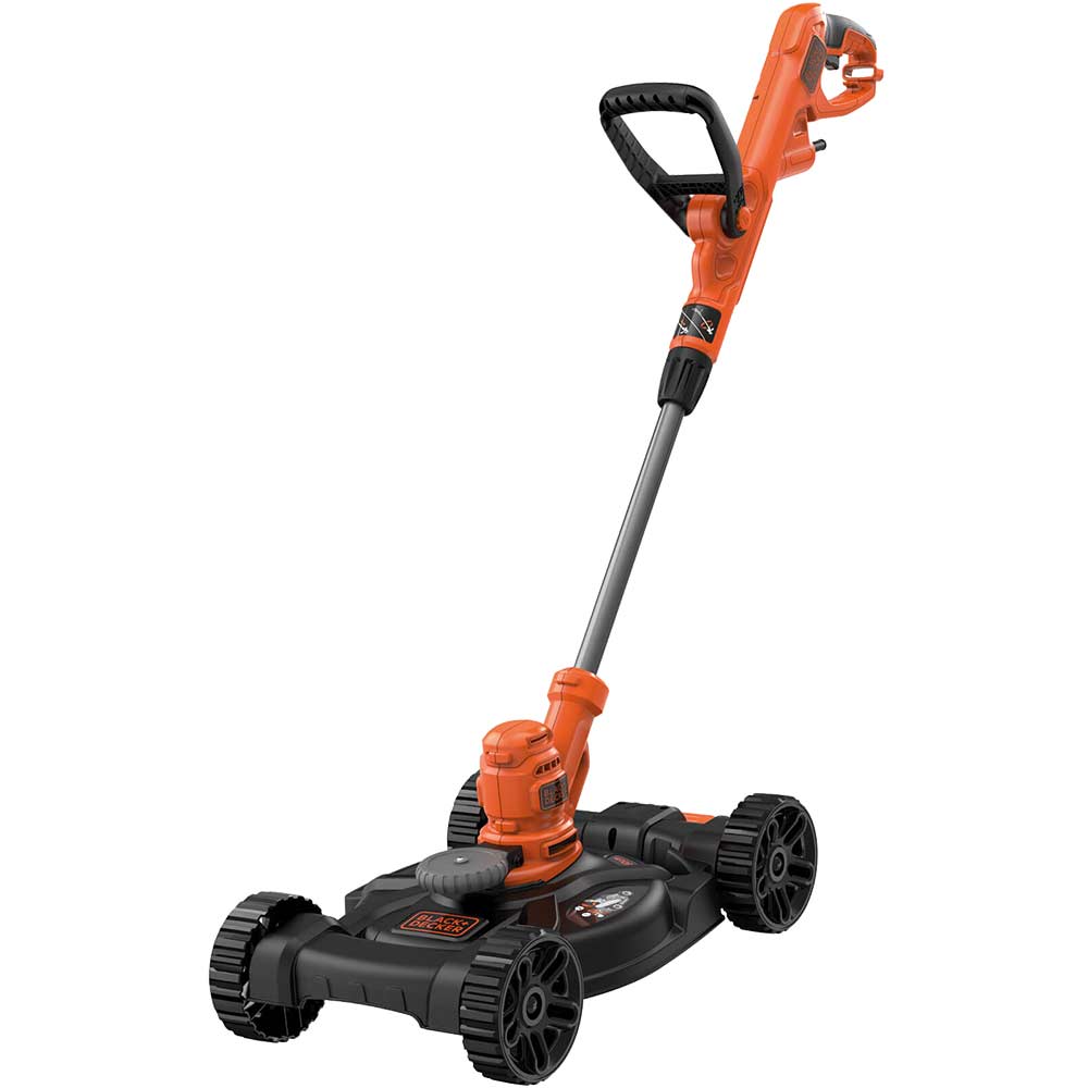 Black and Decker BESTA530CM 3 in 1 Trim and Edge Grass Trimmer and Lawnmower 300mm 240v