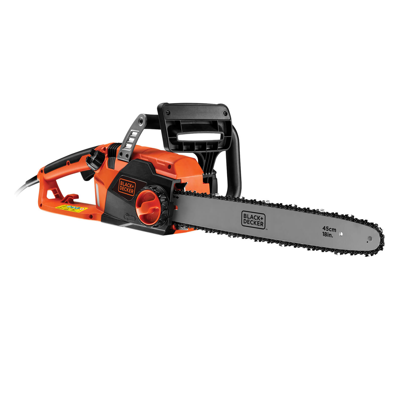 Image of Black and Decker CS2245 Electric Chainsaw 450mm 240v