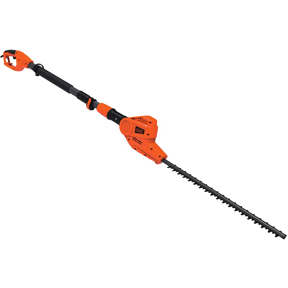 black and decker cordless pole hedge trimmer