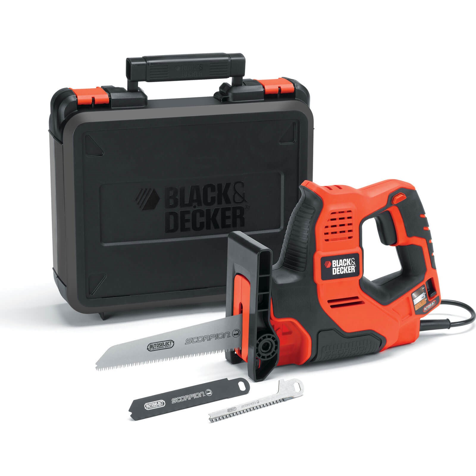Black & Decker KS890EK Scorpion Powered Handsaw 400 Watts with Kitbox 220  volts NOT FOR US