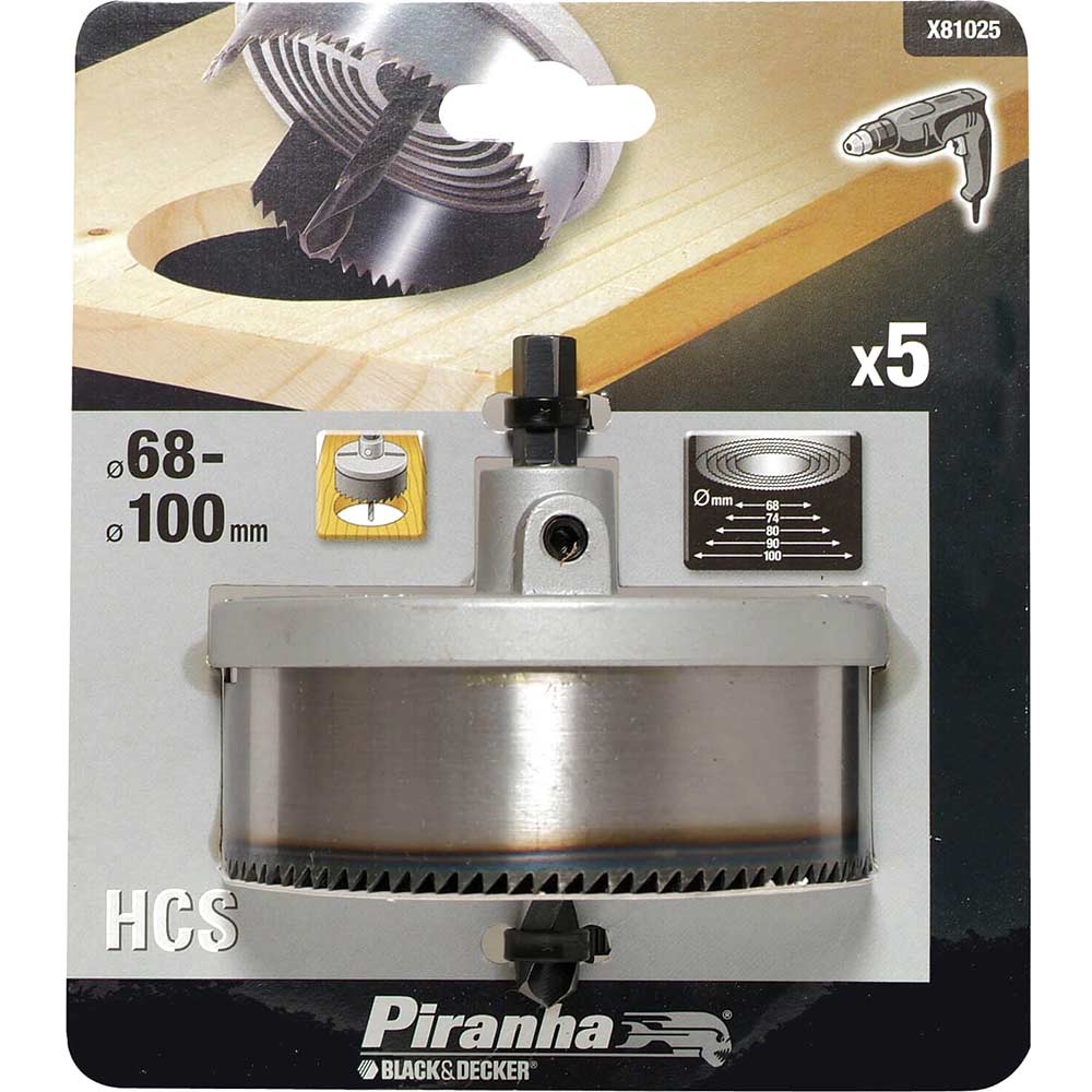Black and Decker X81025 Piranha 5 Piece 