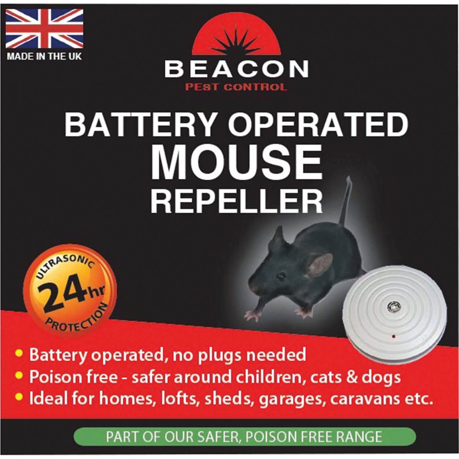 Image of Beacon Ultrasonic Mouse Repeller