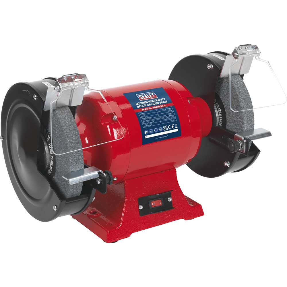 Sealey BG200 200mm Heavy Duty Bench Grinder 240v