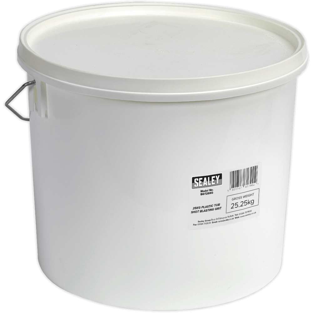 Sealey Shot Blasting Grit Tub 25kg