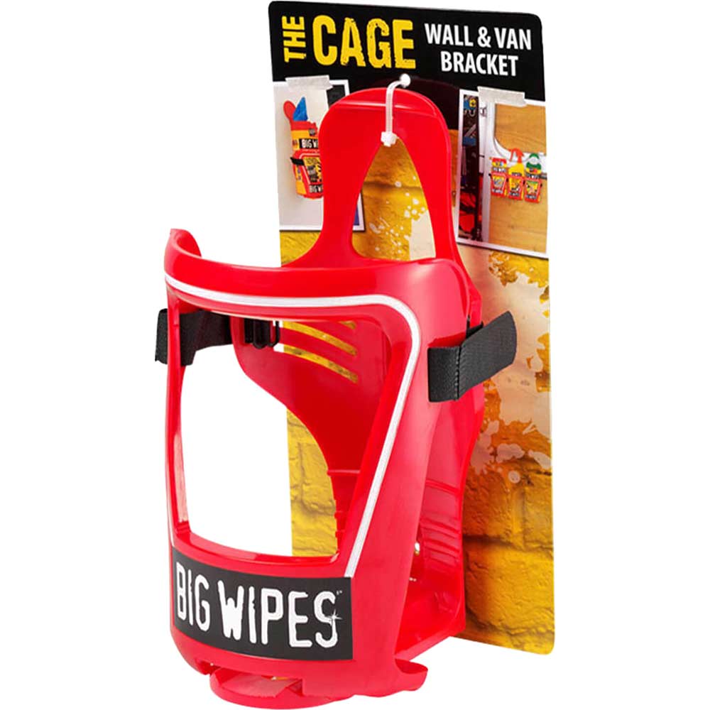 Image of Big Wipes Van and Wall Bracket For 80 Wipe Tubs