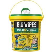 Big Wipes Antibacterial Multi Surface Hand Cleaning Wipes