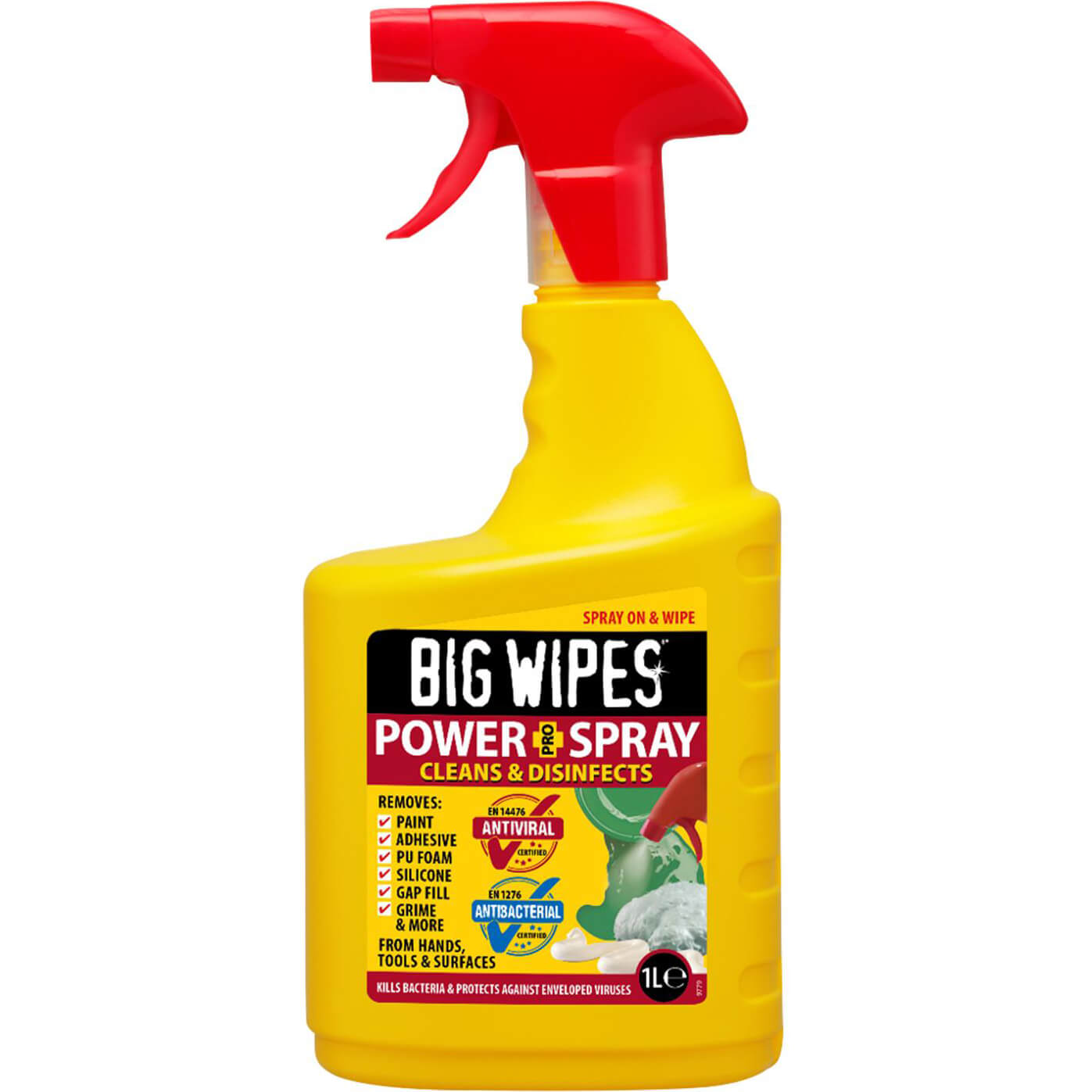 Image of Big Wipes Power Hand Cleaner Spray 1l